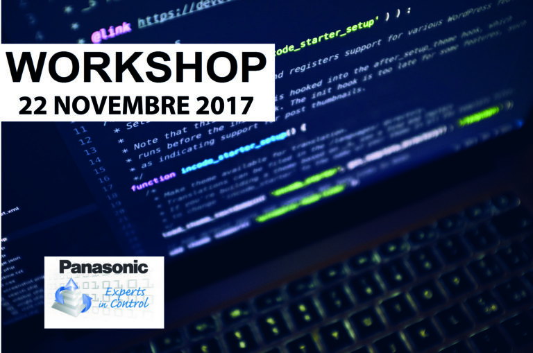 Workshop Panasonic: “Progettazione Smart Machine con PLC: connettività e software”