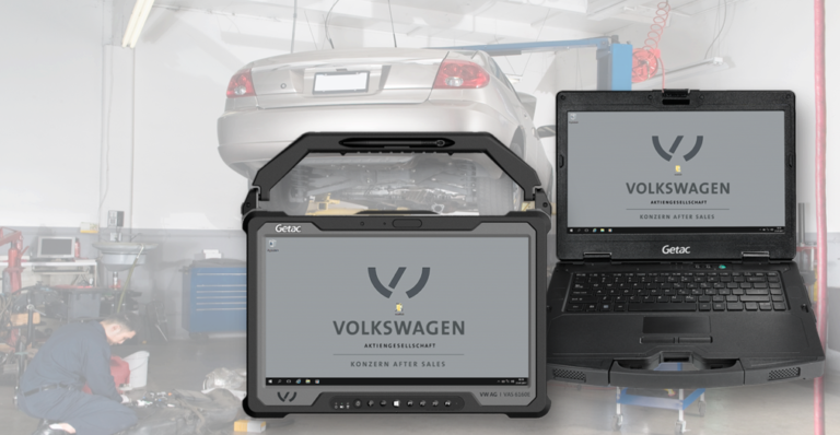 Volkswagen adotta soluzioni di computer rugged Getac