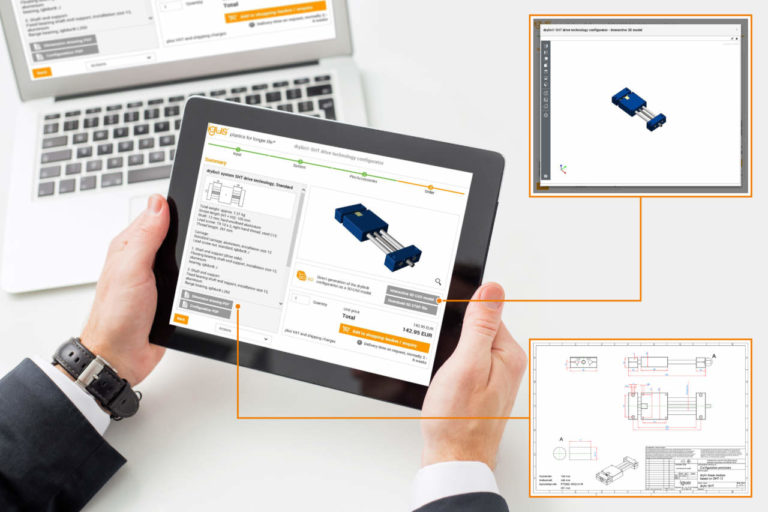 Nuovo configuratore online per slitte complete igus