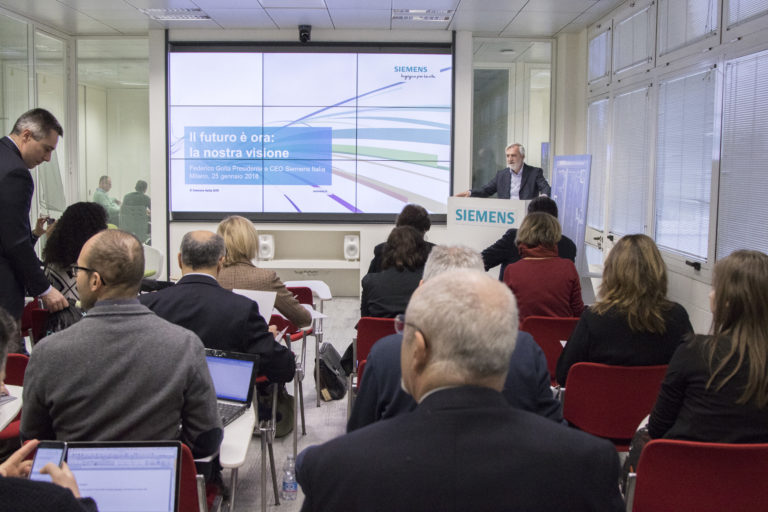 Siemens Italia, sempre più digitale, punta sulla connettivtà dei dati