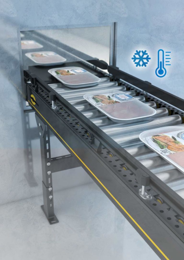 Food processing: soluzioni Interroll per la surgelazione