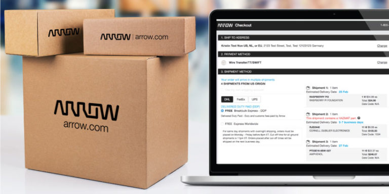 Spedizione senza problemi, ora Arrow serve con la formula DDP