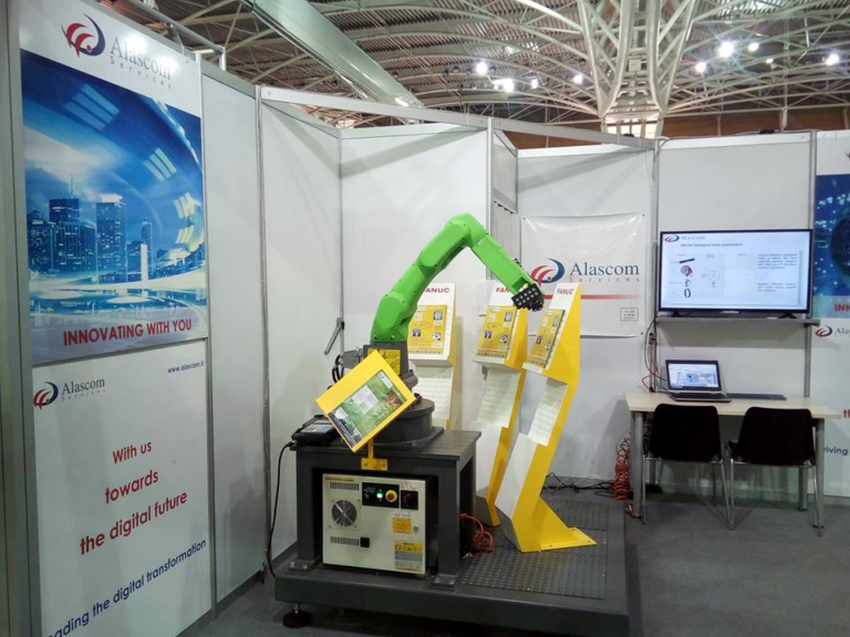Il cobot parlante di Fanuc, in collaborazione con Alascom e Cisco
