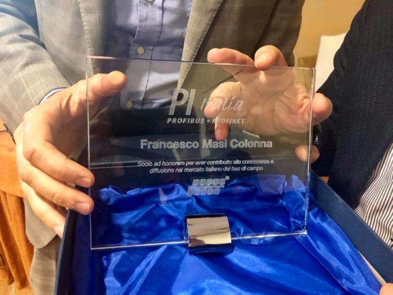 Francesco Masi Colonna socio honoris causa PI Italia