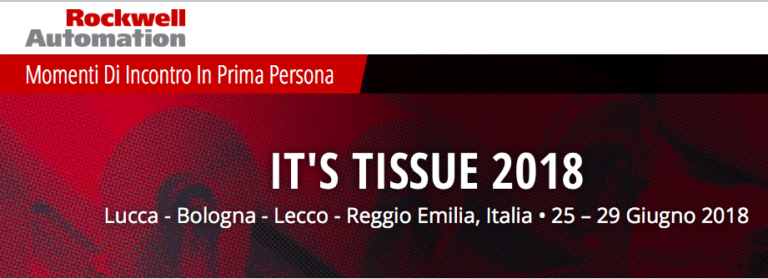 Rockwell Automation protagonista con le proprie soluzioni a iT’s Tissue 2018