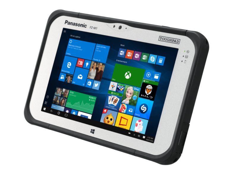 Tablet fully rugged Panasonic Toughpad FZ-M1, per mobile worker