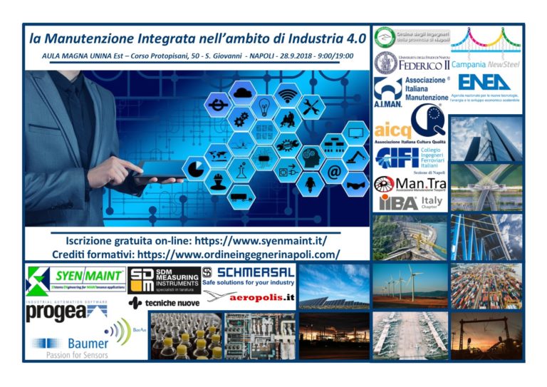 Convegno – La Manutenzione Integrata nell’ambito di Industria 4.0