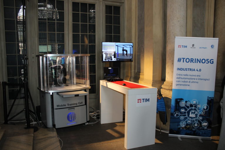 Comau a #Torino5G con Tim ed Ericsson