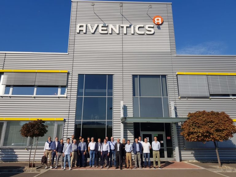Aventics incontra i distributori italiani a Eger, in Ungheria