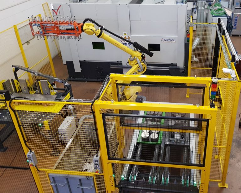 Tecnologia FANUC per un'innovativa isola laser di Applyca