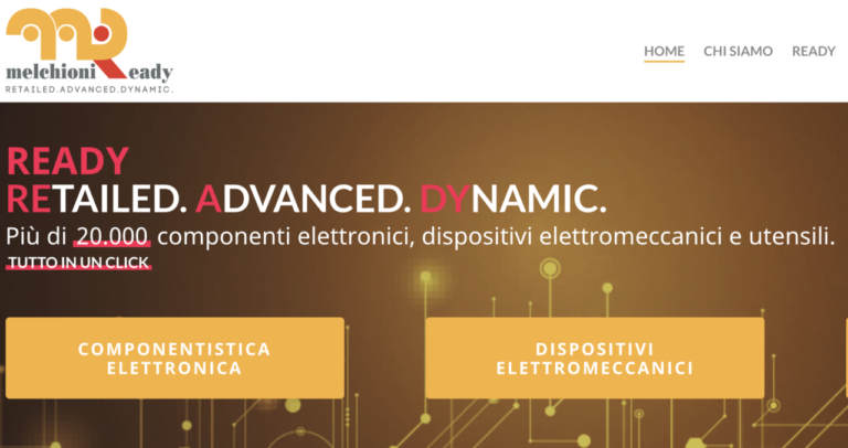 Melchioni Ready, nuova piattaforma di e-commerce industriale