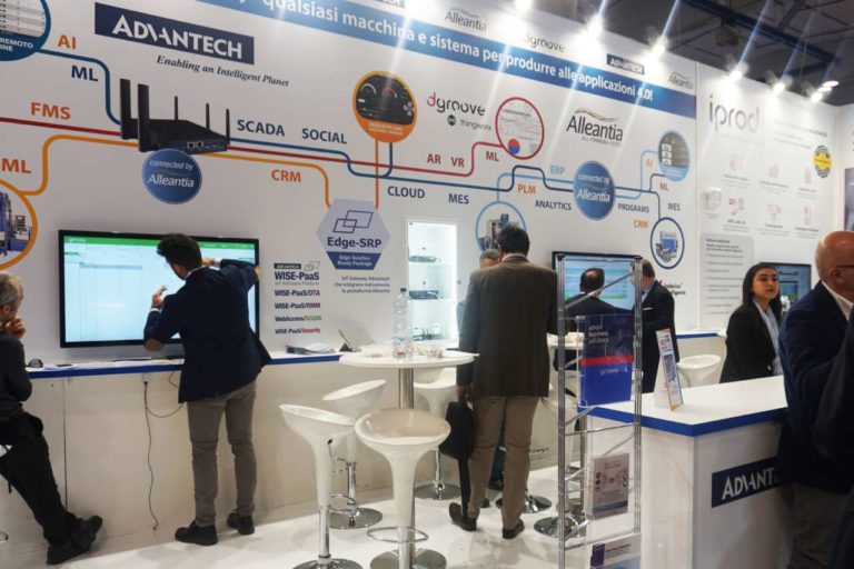Alleantia a Mecspe con i partner Advantech e dgroove