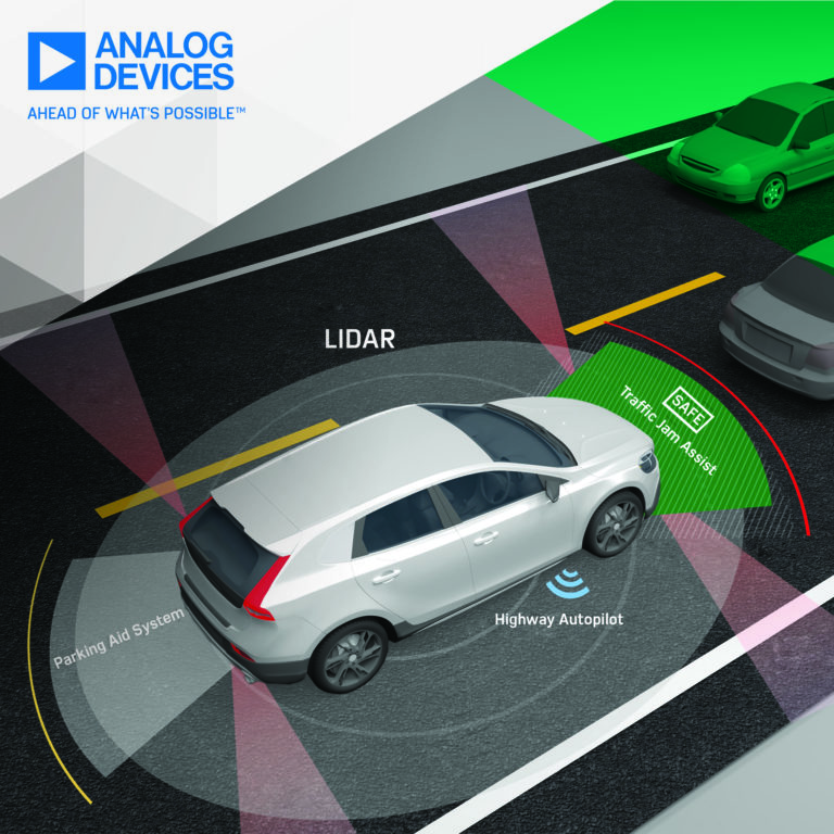 Analog Devices con First Sensor per accelerare il futuro della guida autonoma