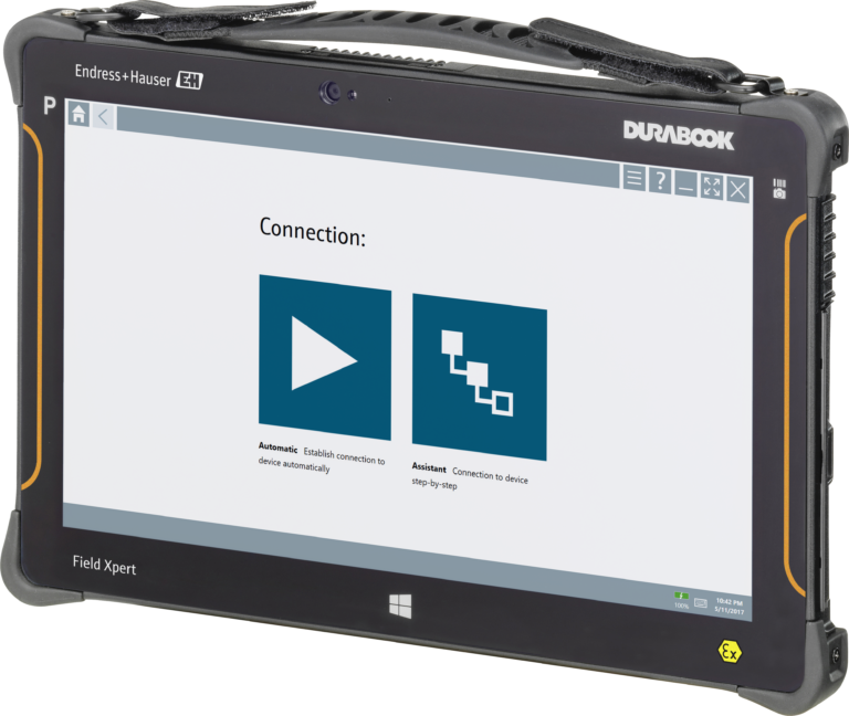 FieldXpert SMT70, tablet certificato "ready to use"