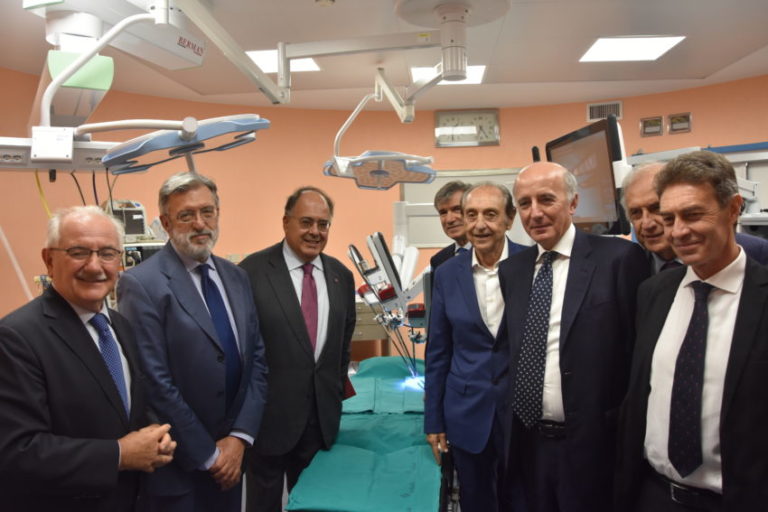 Il robot Da Vinci arriva al Policlinico universitario Umberto I di Roma