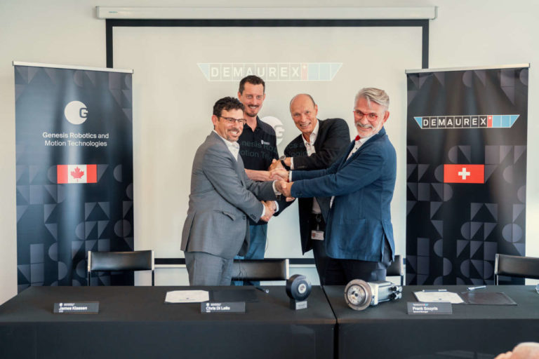 Collaborazione tra Demaurex e Genesis Robotics per lo sviluppo di robot Delta