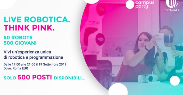 La robotica al femminile con e.DO, il 19 settembre a Roma