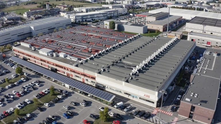 Energia dal sole per lo stabilimento Abb di Dalmine