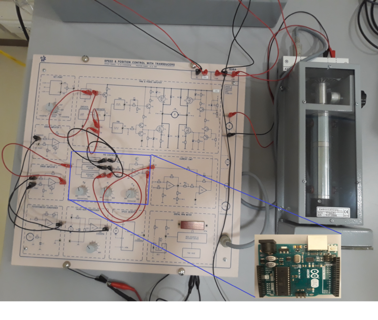 Controllo di velocità di un motore CC con Arduino