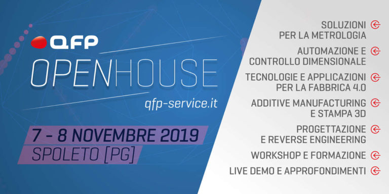 Open House Qfp, 7/8 novembre a Spoleto