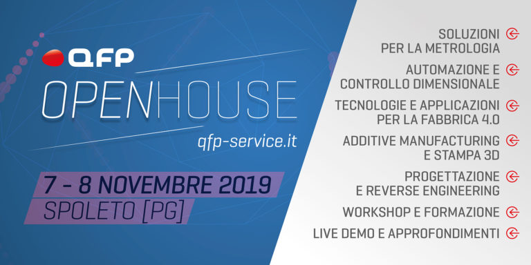 QFP: Open House 7/8 novembre a Spoleto