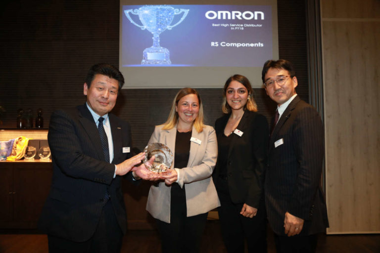 RS premiata High Service Distributor 2018 da Omron
