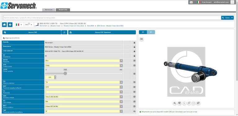 Nuovo sito web per Gruppo Servomech
