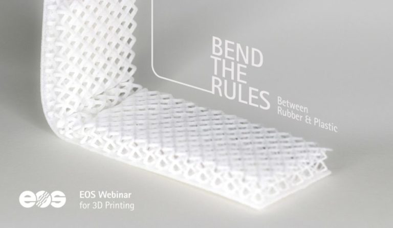 EOS: un webinar sull’uso del TPU nella stampa 3D
