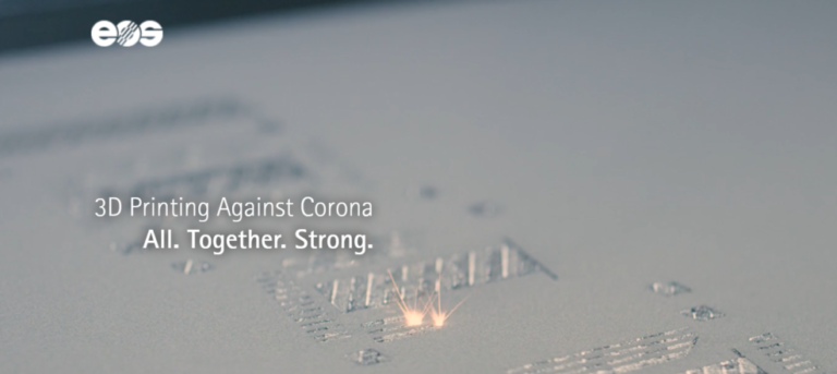 EOS lancia l’iniziativa #3DAgainstCorona