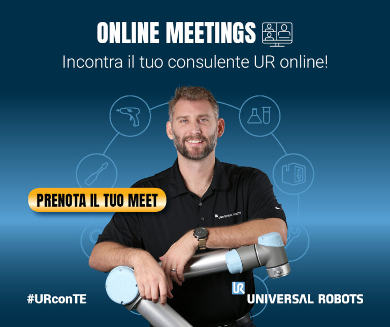 Universal robots, consulenza e formazione a portata di click