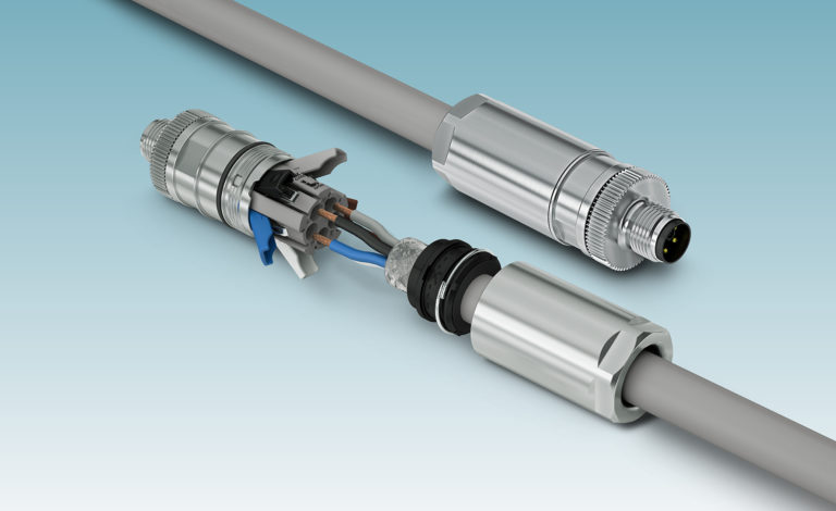 Cablaggio senza attrezzi per i connettori di potenza M12 Power