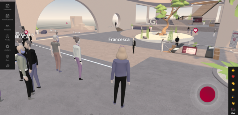 LG inaugura il mondo virtuale per gli eventi