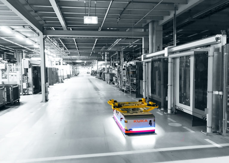 Intralogistica intelligente con i sistemi a guida autonoma