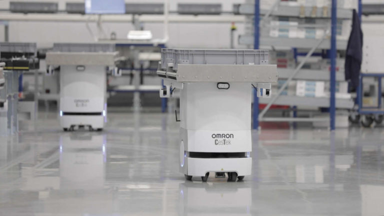 Da Omron nuove formule di leasing per robot mobili o collaborativi
