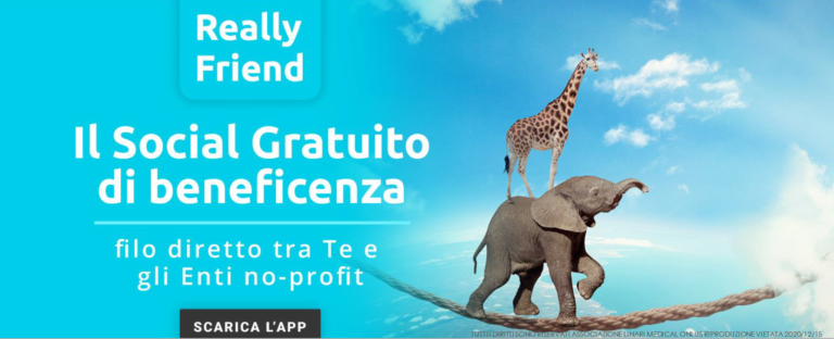 ReallyFriend, un’app per la solidarietà