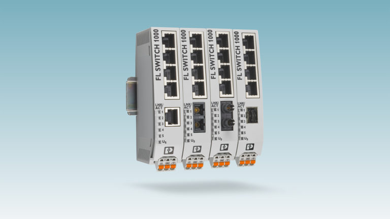 Unmanaged Switch Ethernet ora con fibra ottica