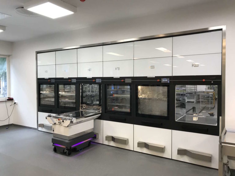 Robot Amr per automatizzare centri di sterilizzazione