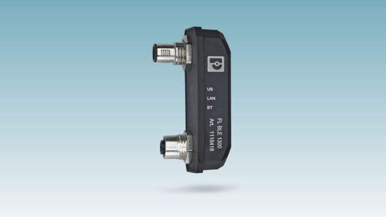 FL BLE 1300 di Phoenix Contact per integrare sensori industriali Bluetooth