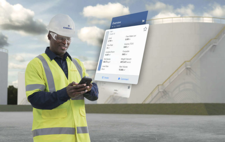 Rosemount TankMaster Mobile per la gestione dell’inventario dei parchi serbatoi