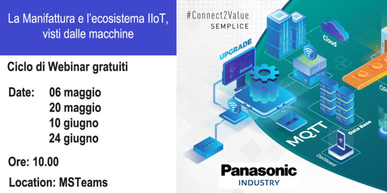 La manifattura e l’ecosistema IIoT, secondo Panasonic