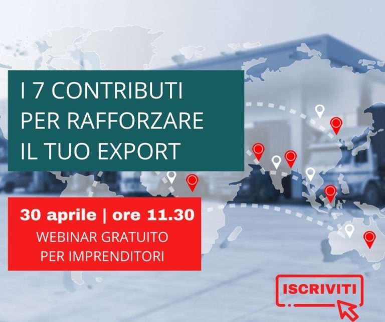 I sette contributi di Simest per rafforzare l’export: si parte il 3 giugno