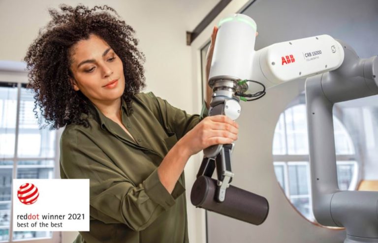 Il cobot GoFa di ABB vince il prestigioso premio Red Dot “Best of the Best”