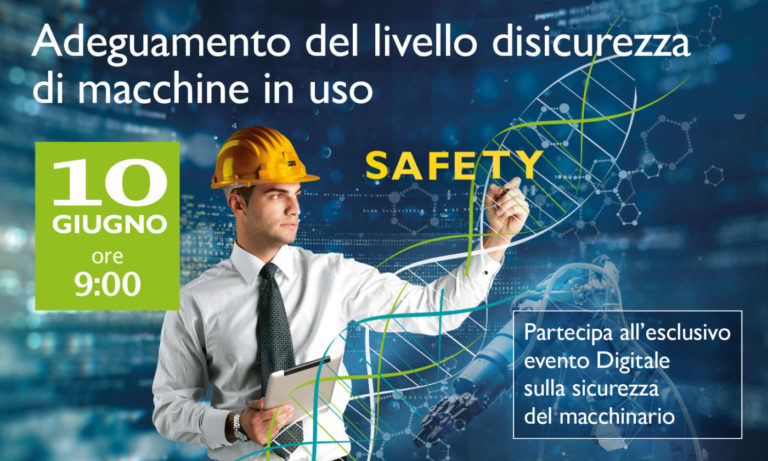 Come adeguare il livello di sicurezza di macchine in uso: webinar il 10 giugno