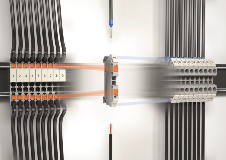 Sistema modulare di morsetti componibili