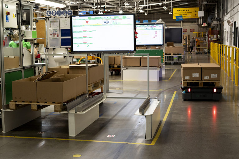 Costi ridotti e logistica lean con MiR500. Il caso Schneider Electric