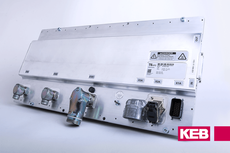 Elettrificazione azionamenti ausiliari: inverter KEB COMBIVERT T6 APD