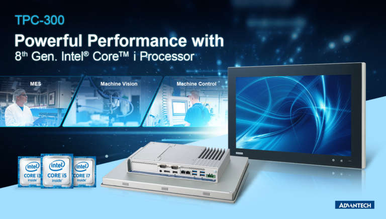 Nuovi Panel PC Advantech per applicazioni di automazione di macchina e IoT
