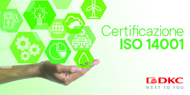 Dkc ottiene la certificazione ambientale ISO 14001