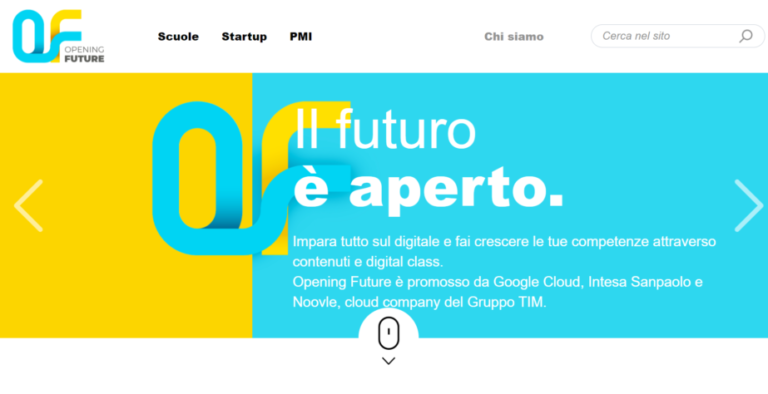 Opening Future, il portale per la formazione e lo sviluppo digitale