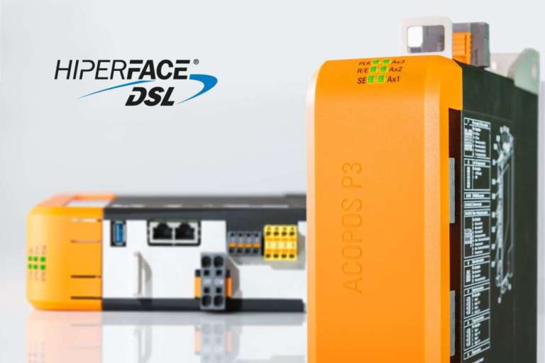 Una scelta di motori più vasta con Hiperface DSL Safety di B&R